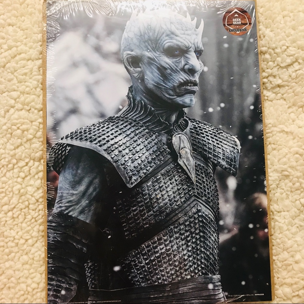 Licensed Game of Thrones Night King Print-Geakgear